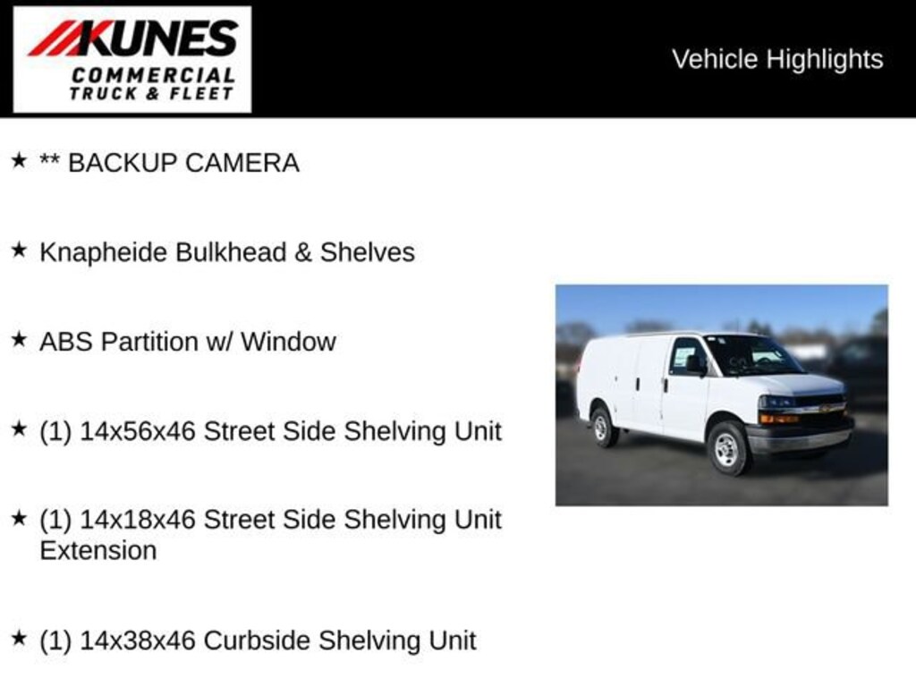 New 2026 Chevrolet Express Cargo WT Van