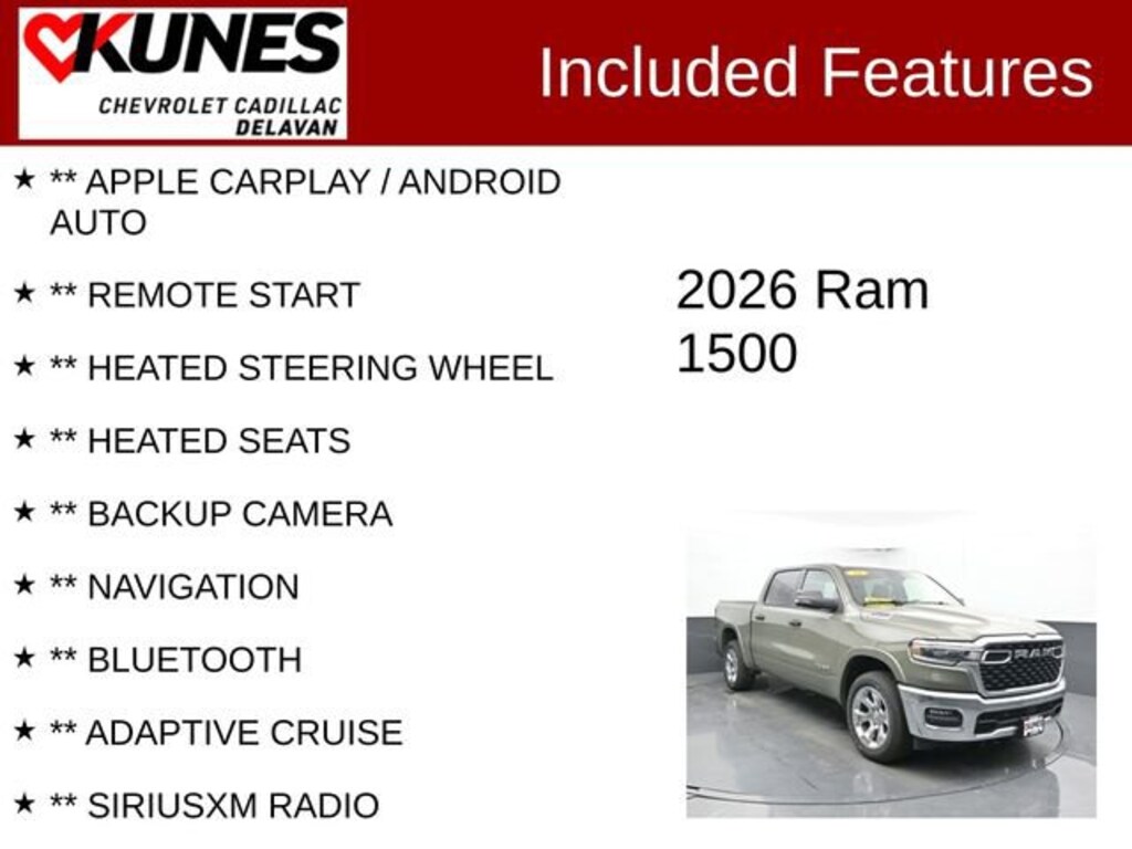 Used 2026 Ram 1500 Big Horn