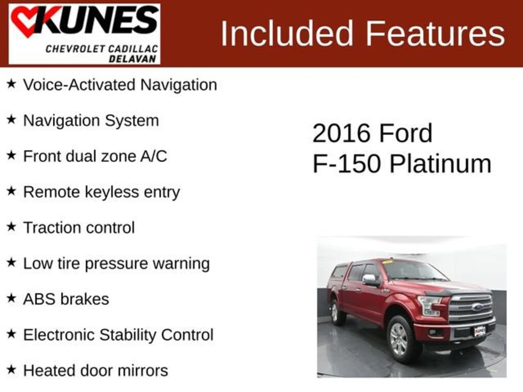 Used 2016 Ford F-150 Platinum