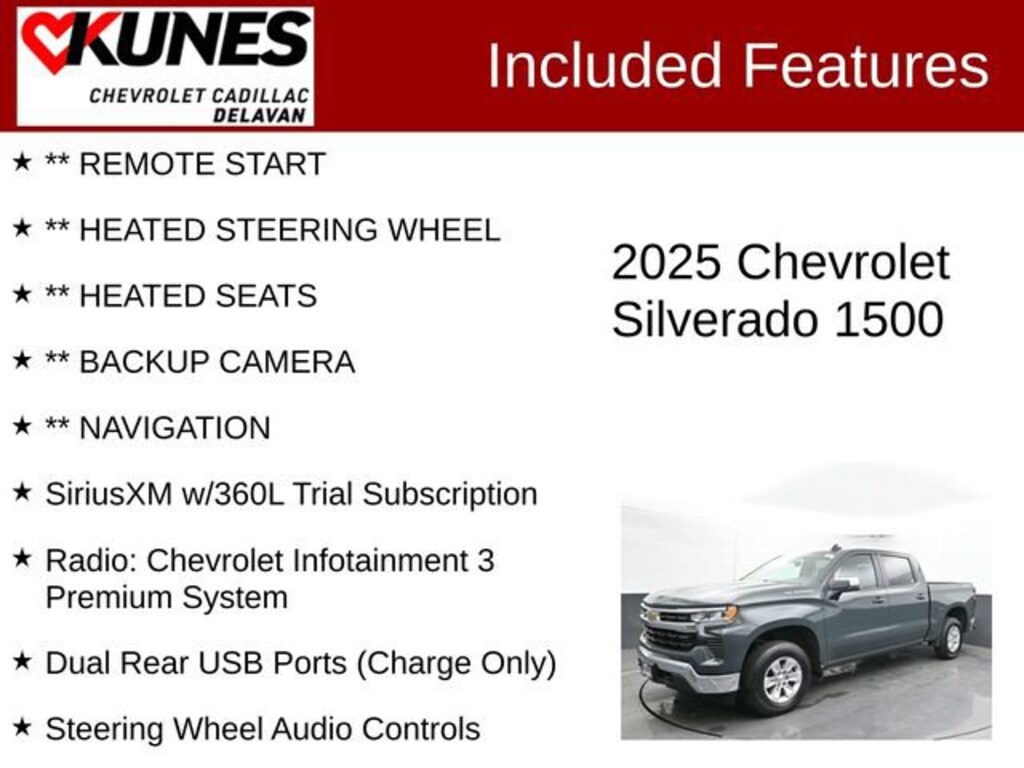 Used 2025 Chevrolet Silverado 1500 LT Truck