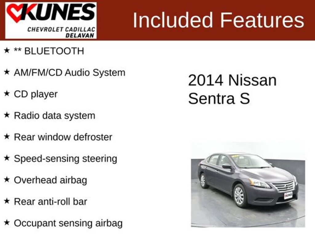Used 2014 Nissan Sentra S
