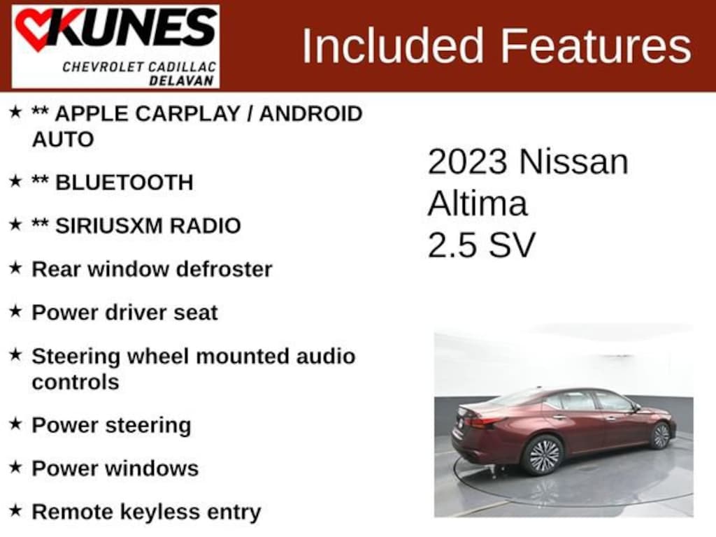 Used 2023 Nissan Altima 2.5 SV