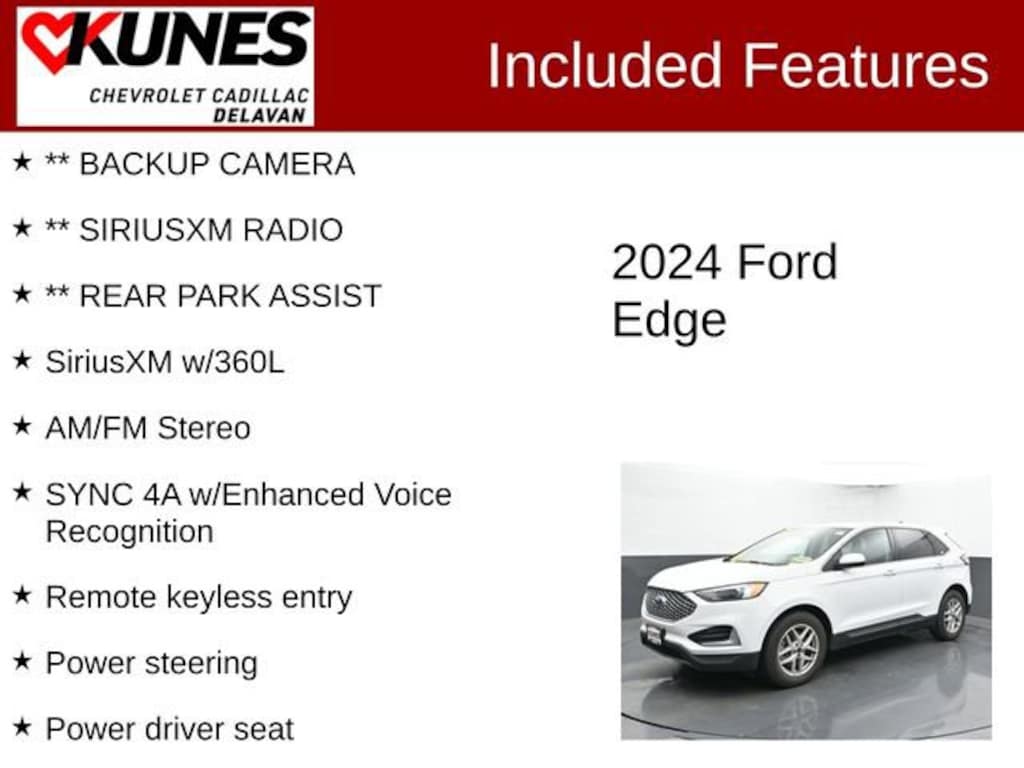 Used 2024 Ford Edge SEL