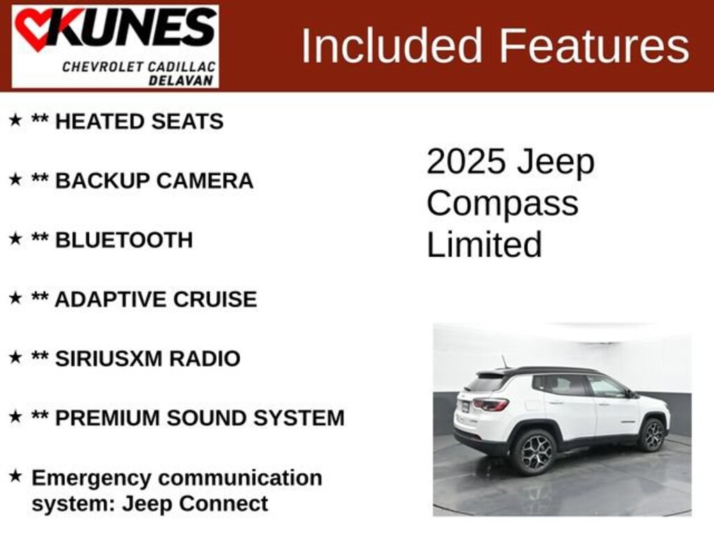 Used 2025 Jeep Compass Limited