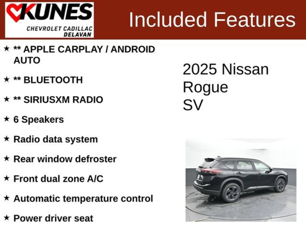 Used 2025 Nissan Rogue SV