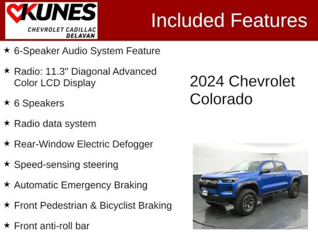 Used 2024 Chevrolet Colorado ZR2 Truck