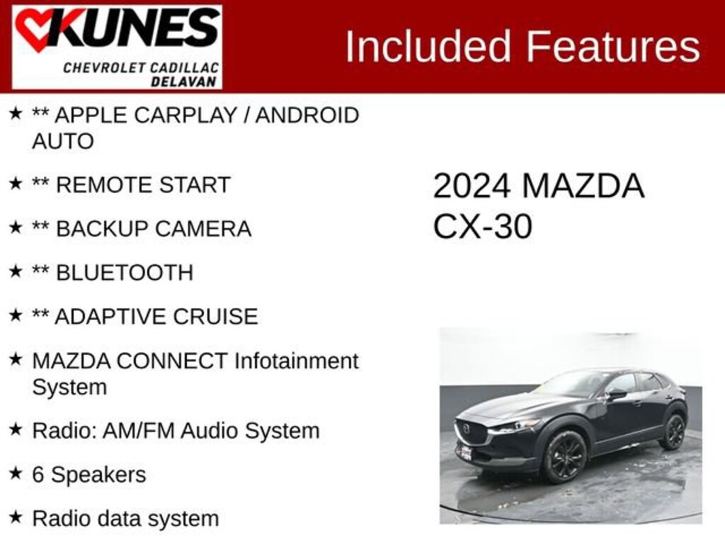 Used 2024 Mazda CX-30 2.5 S Select Sport