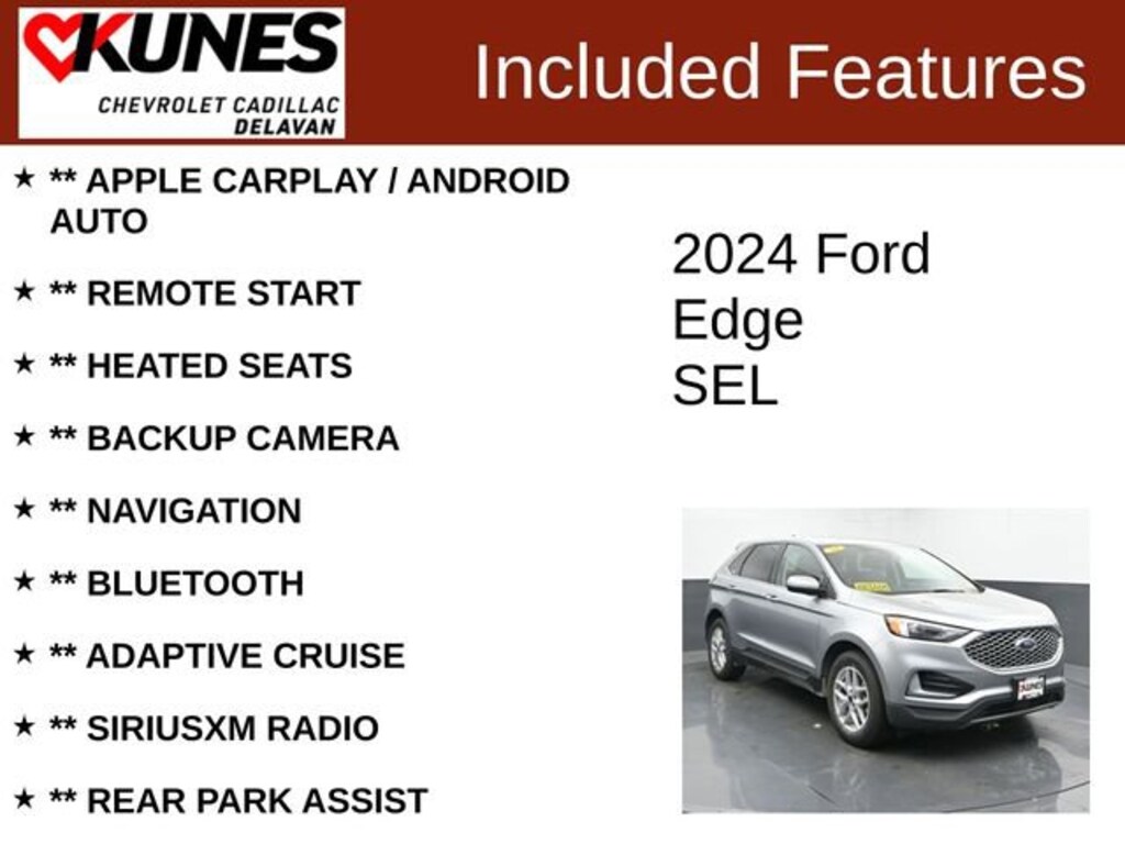 Used 2024 Ford Edge SEL
