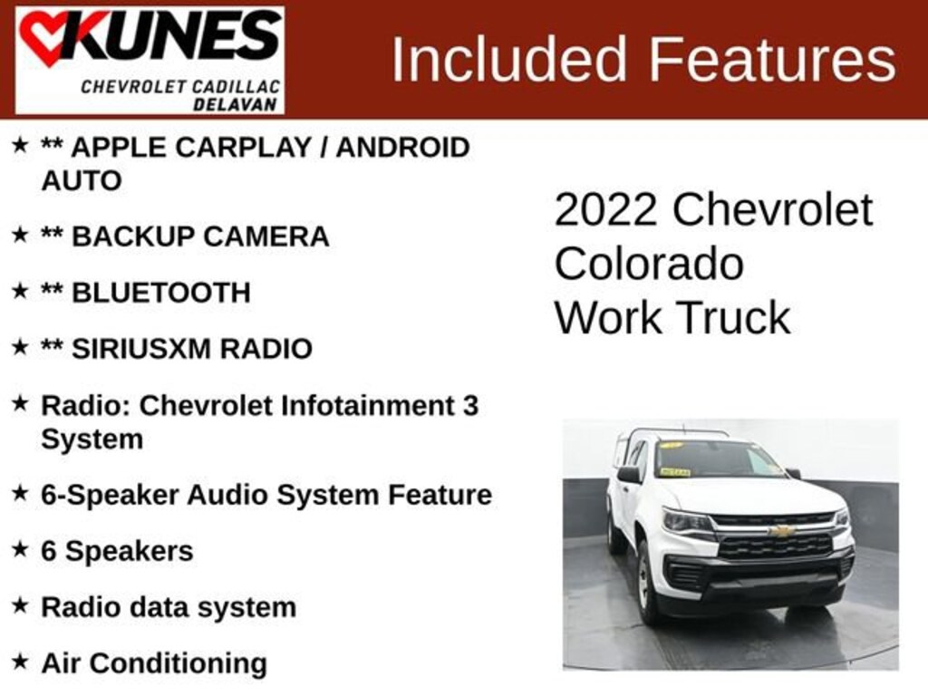 Used 2022 Chevrolet Colorado WT Truck