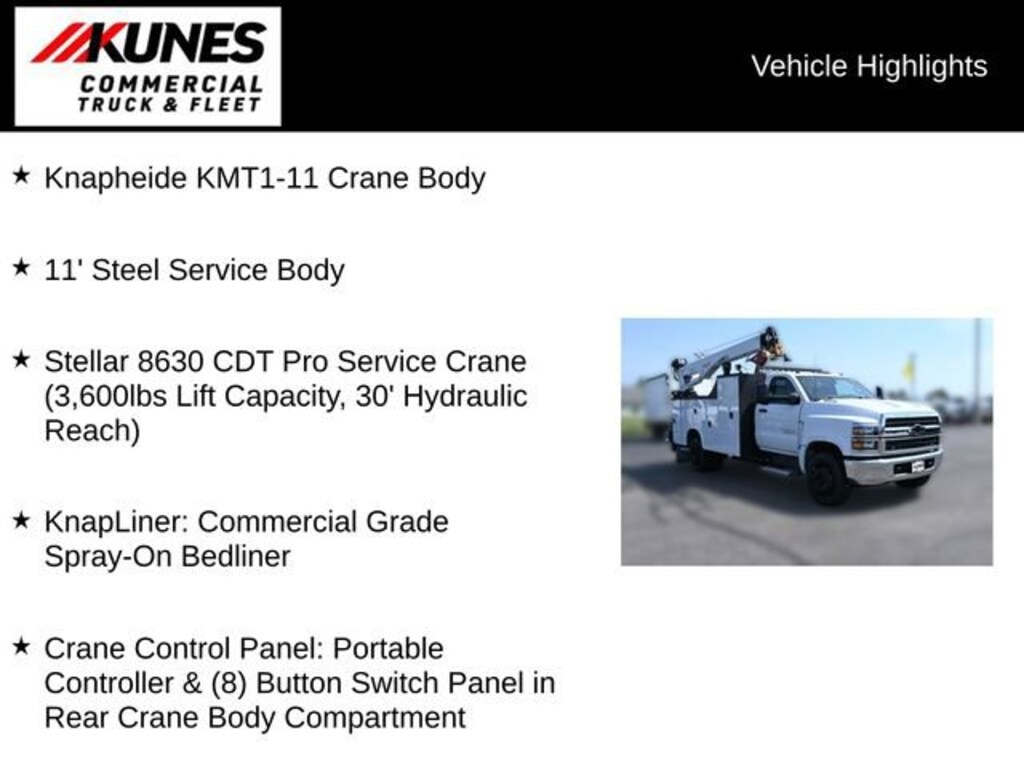 New 2024 Chevrolet Silverado 5500 HD Work Truck Truck