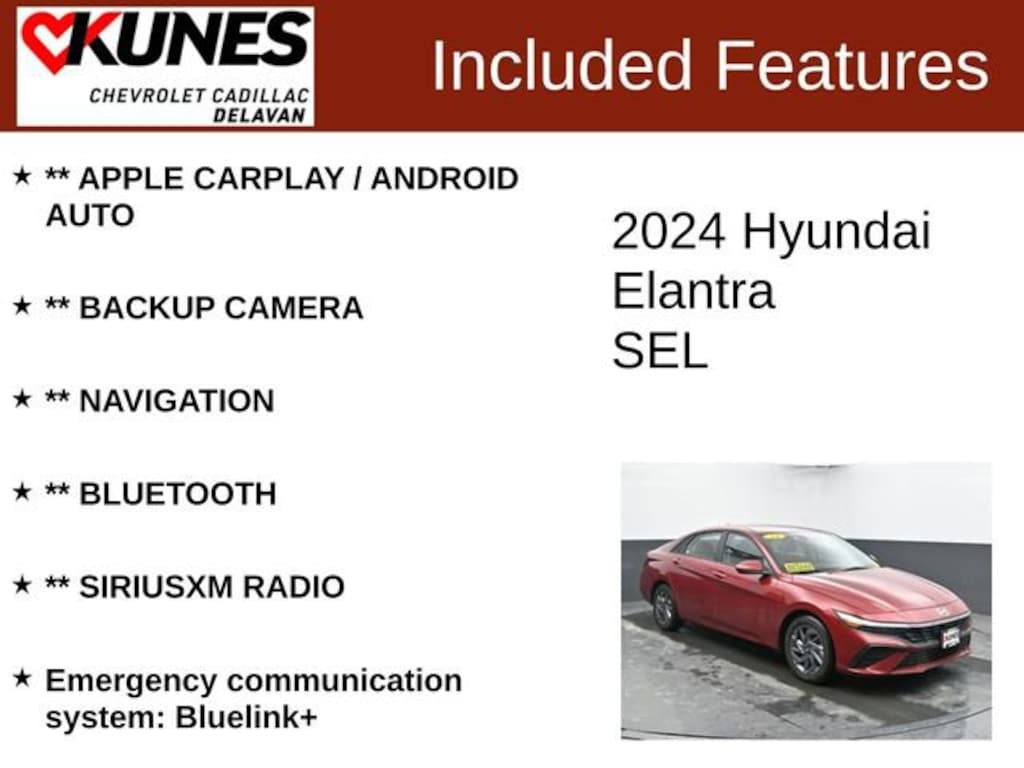Used 2024 Hyundai Elantra SEL