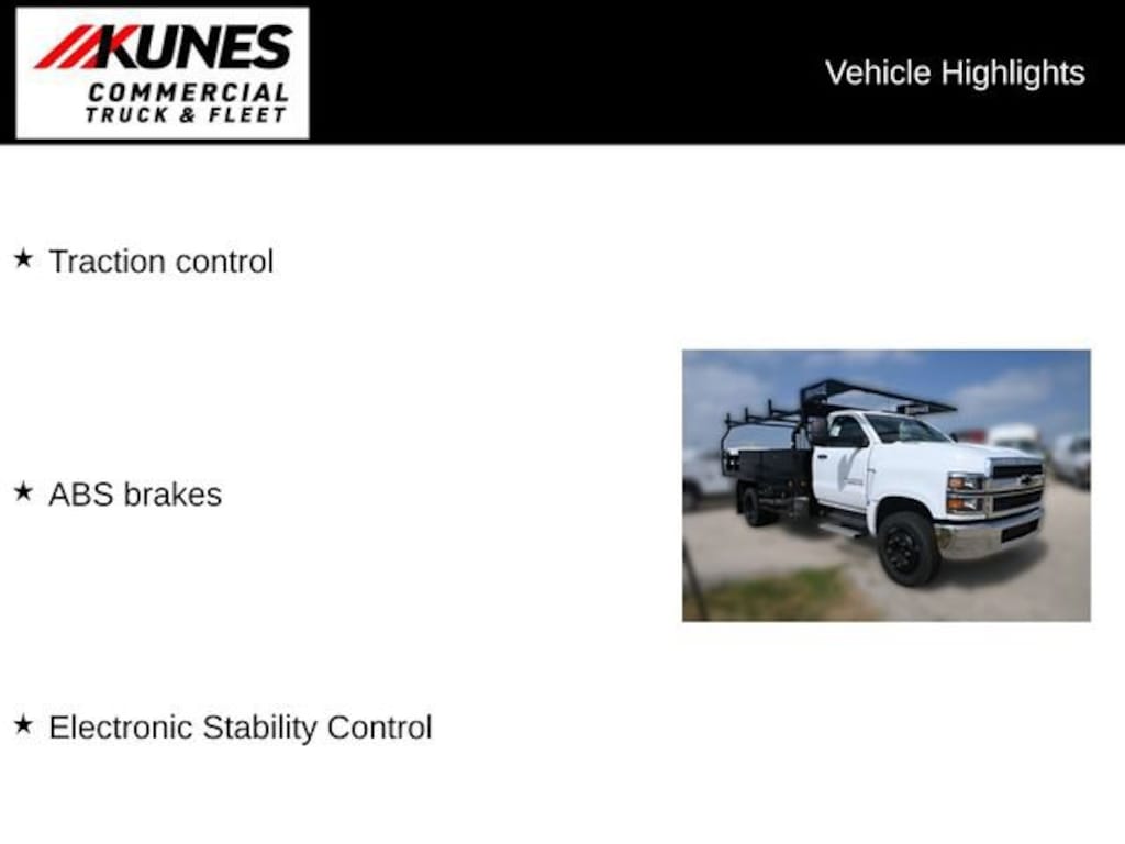 New 2024 Chevrolet Silverado 5500 HD Work Truck Truck