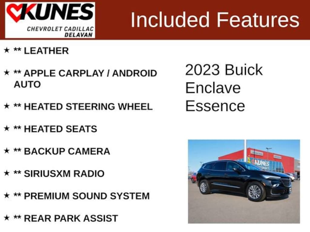 Used 2023 Buick Enclave Essence SUV