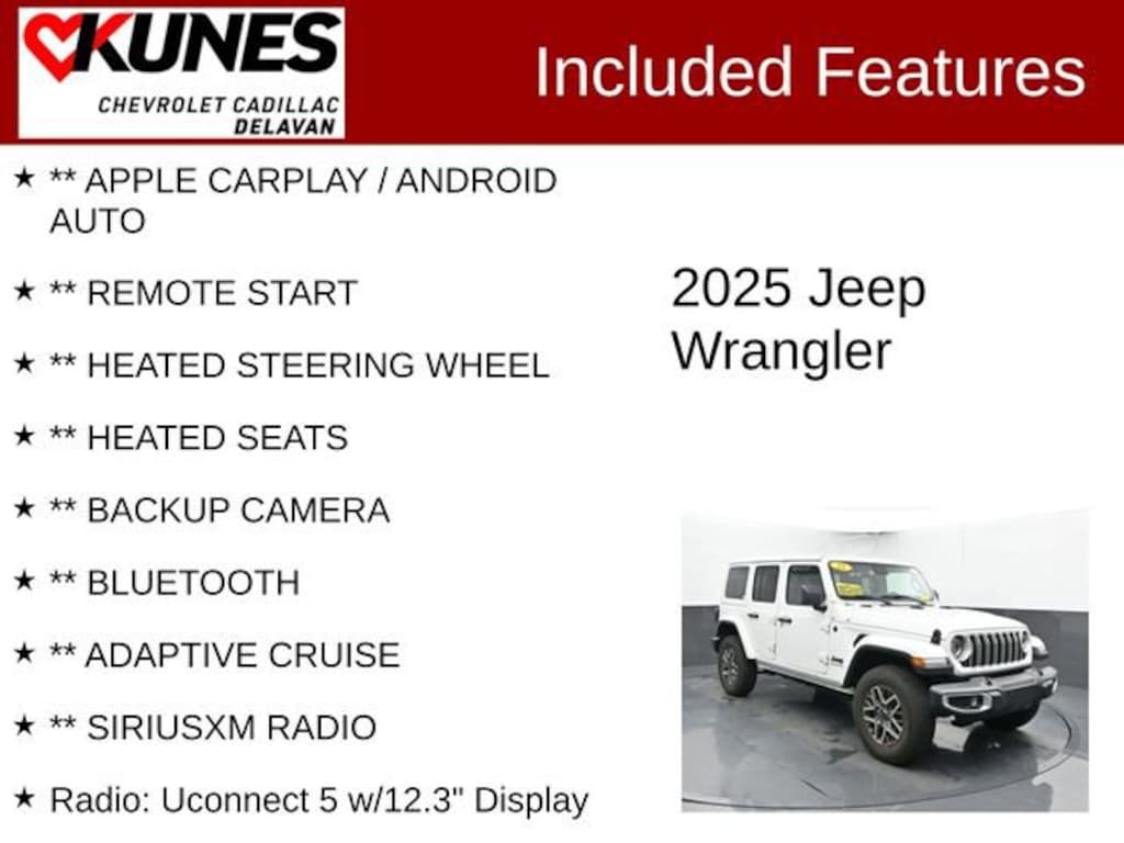 Used 2025 Jeep Wrangler Sahara