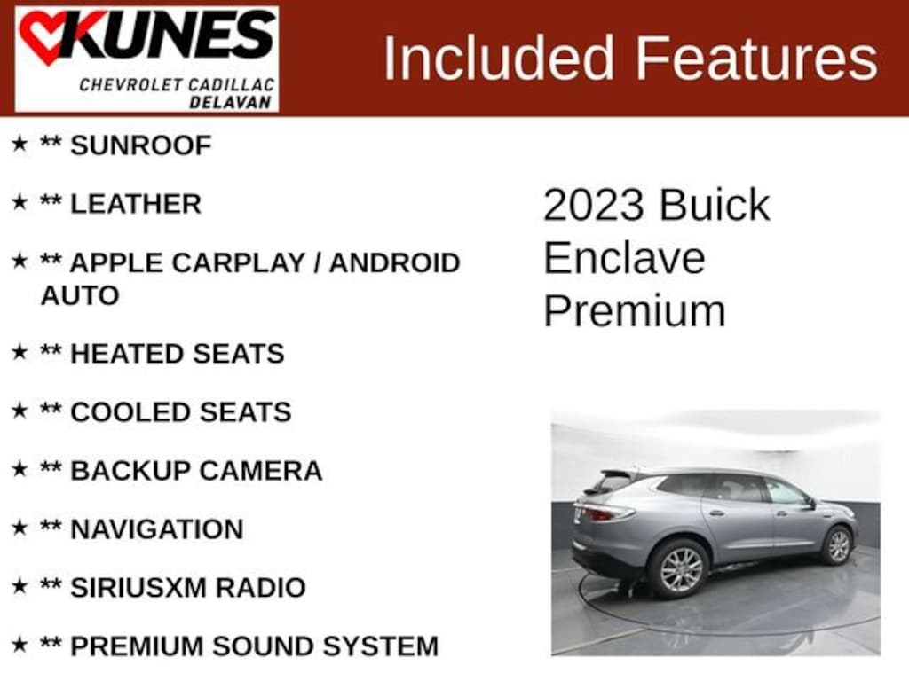 Used 2023 Buick Enclave Premium SUV