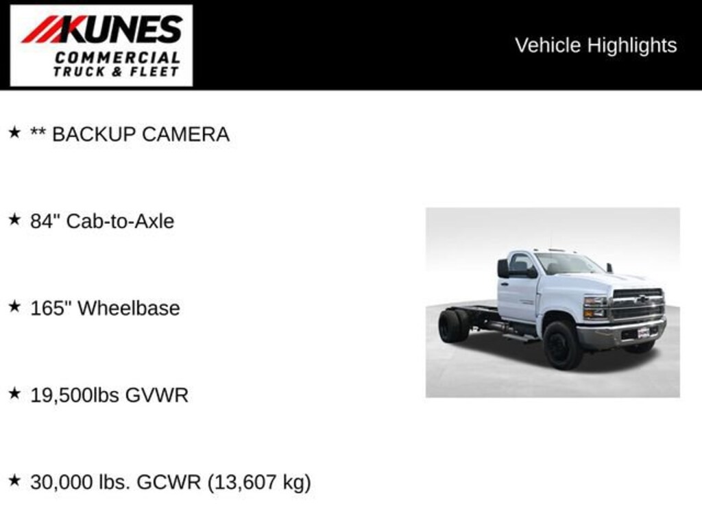 New 2024 Chevrolet Silverado 5500 HD Work Truck Truck