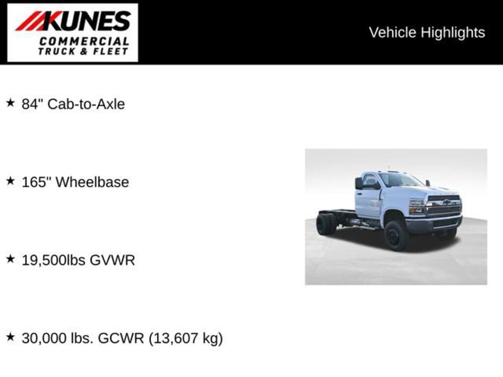 New 2024 Chevrolet Silverado 5500 HD Work Truck Truck