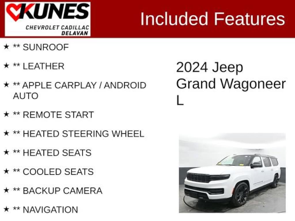 Used 2024 Jeep Grand Wagoneer L Series II