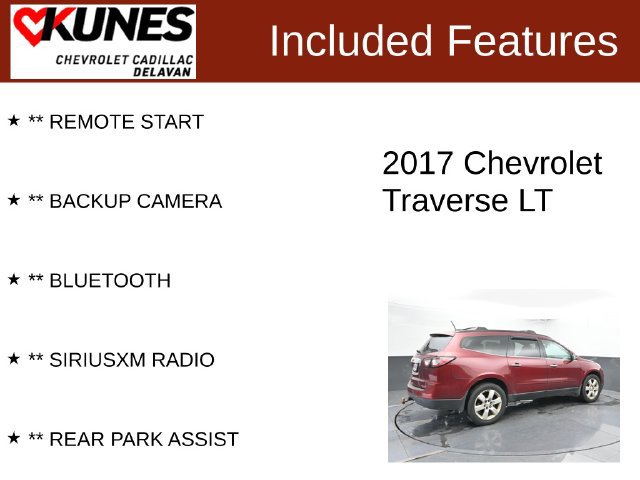 Used 2017 Chevrolet Traverse LT SUV