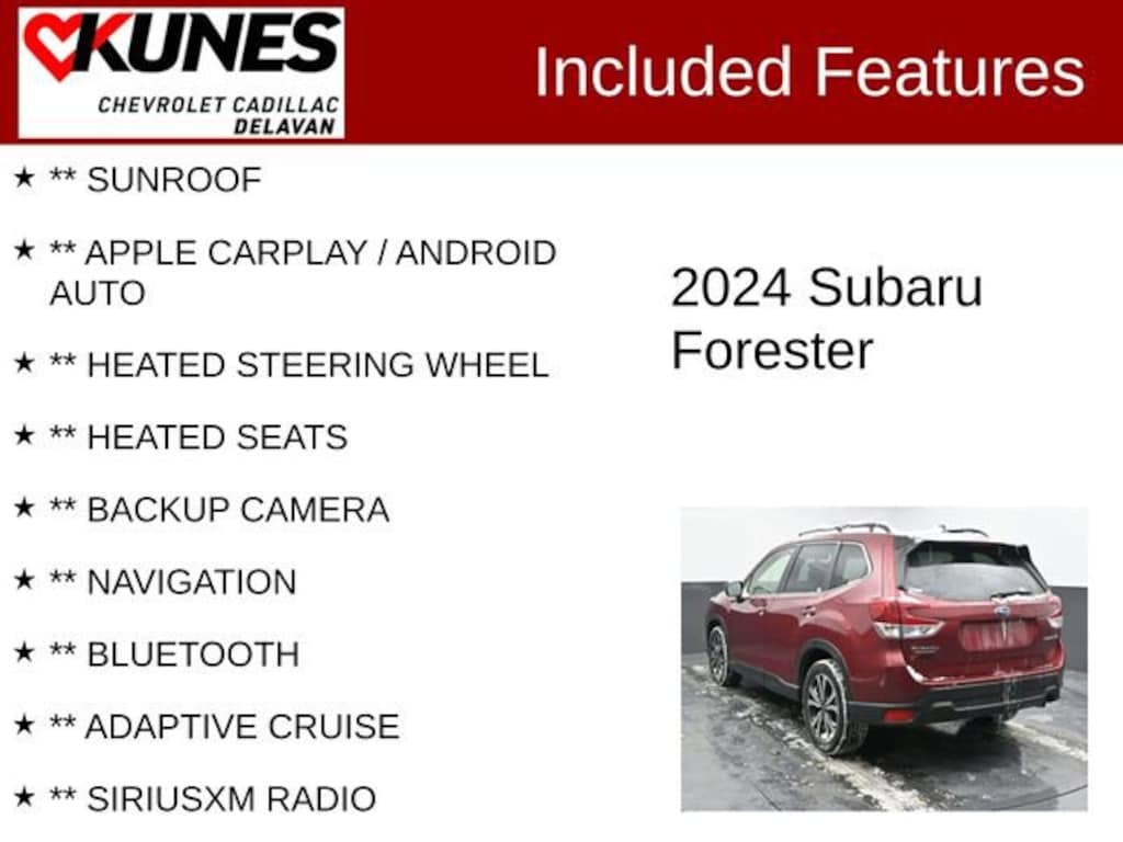 Used 2024 Subaru Forester Limited