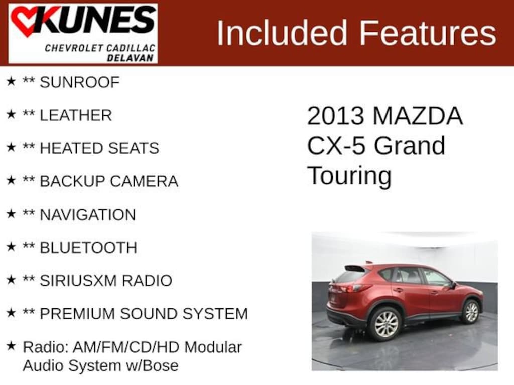 Used 2013 Mazda CX-5 Grand Touring
