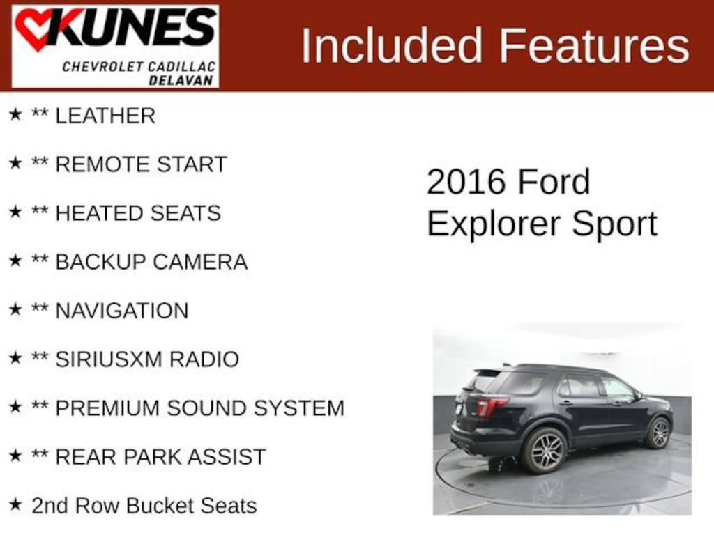 Used 2016 Ford Explorer Sport