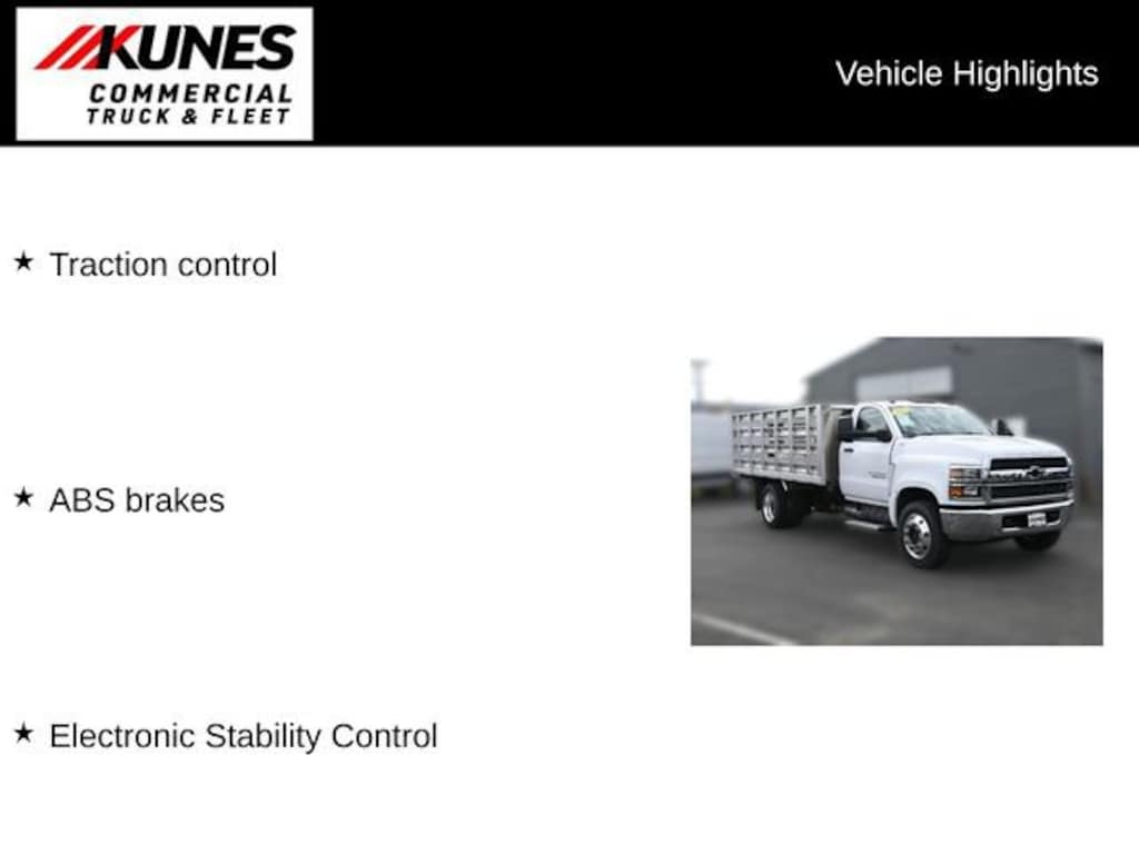 Used 2023 Chevrolet Silverado 6500 HD Work Truck Chassis Cab Truck