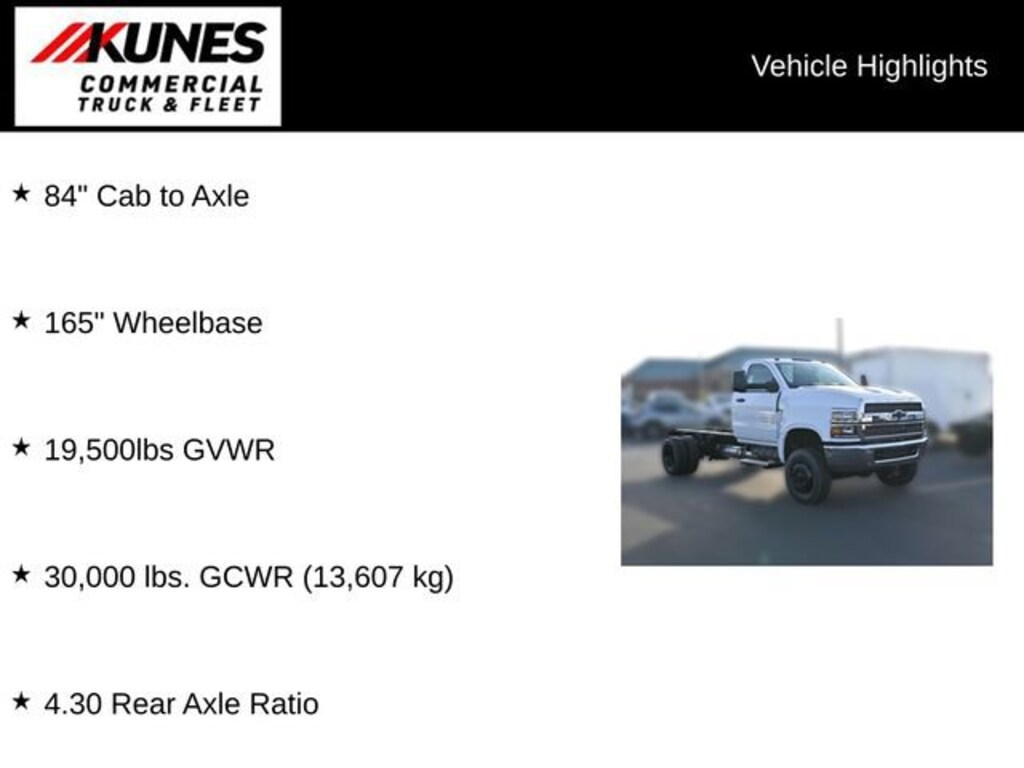 New 2024 Chevrolet Silverado 5500 HD Work Truck Truck