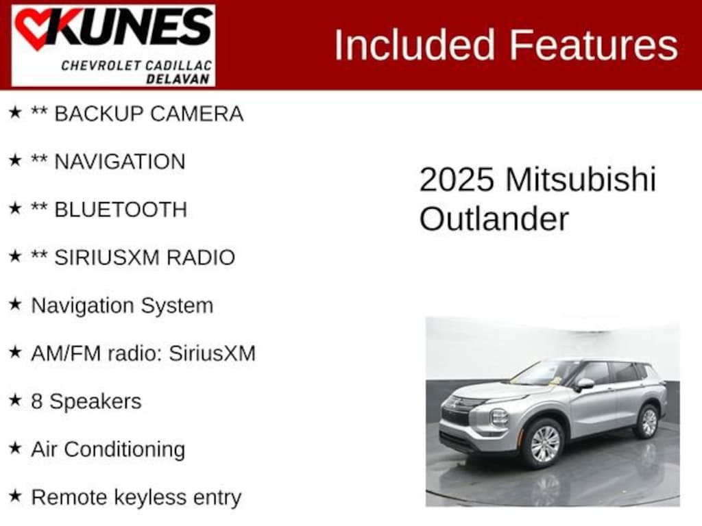 Used 2025 Mitsubishi Outlander ES