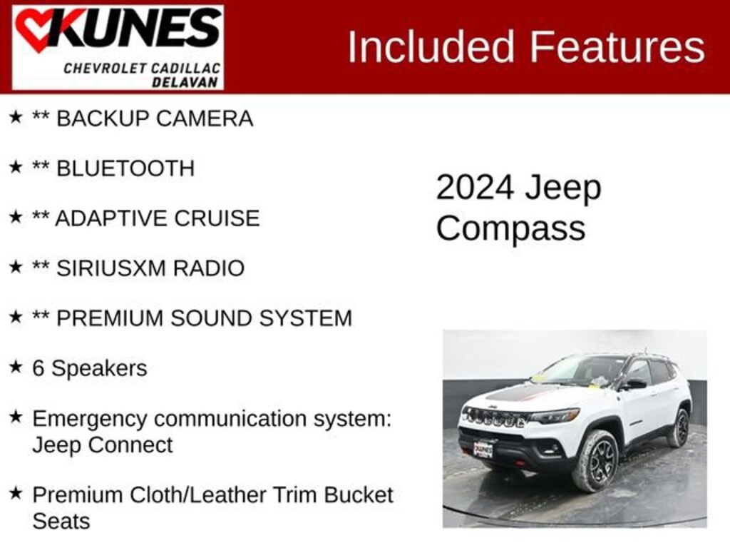 Used 2024 Jeep Compass Trailhawk