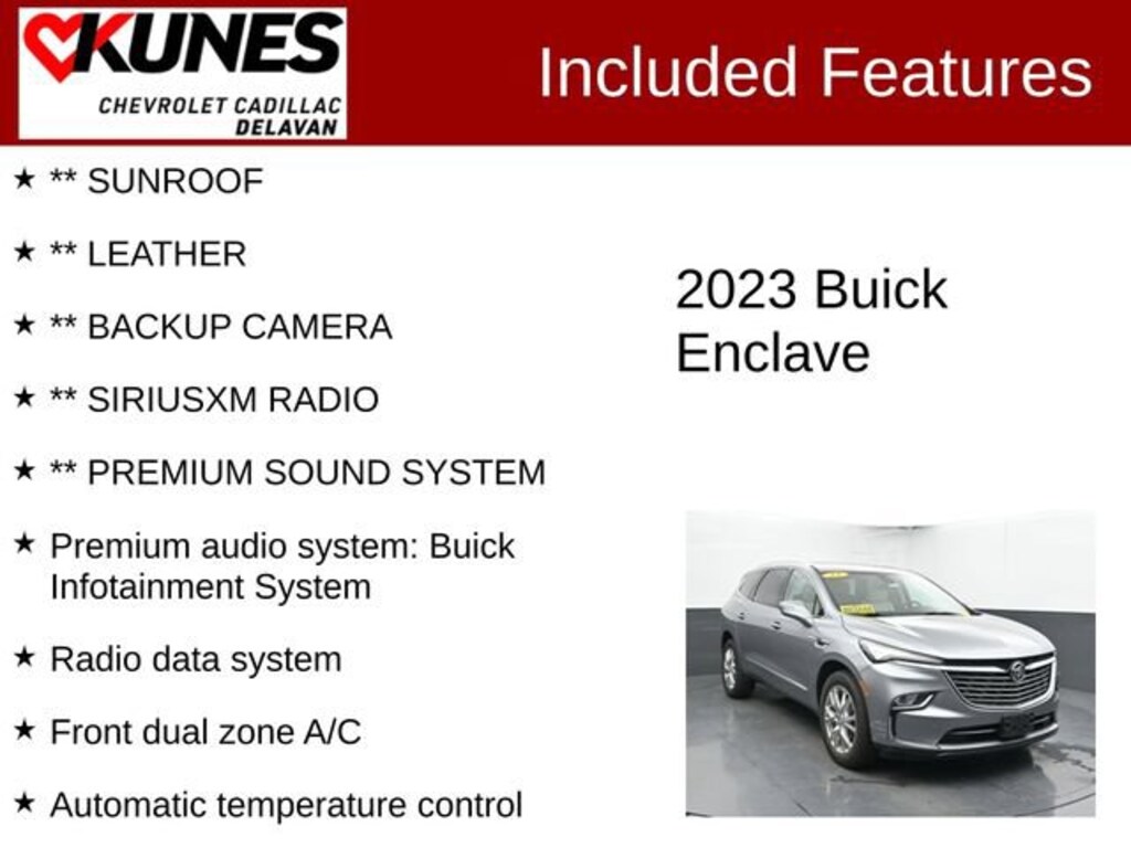 Used 2023 Buick Enclave Premium SUV