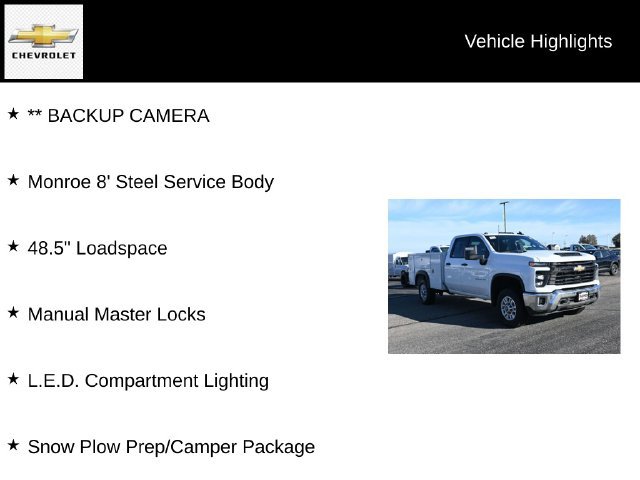 New 2025 Chevrolet Silverado 2500 HD WT Truck