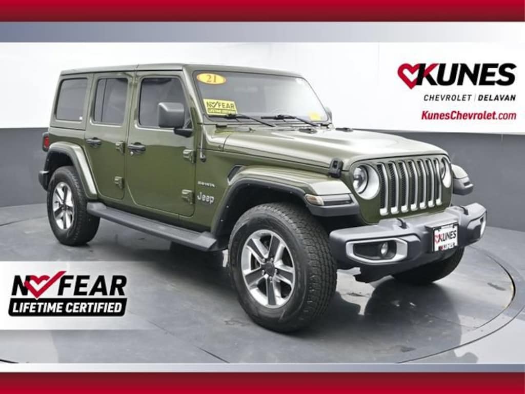 Used 2021 Jeep Wrangler Unlimited Sahara