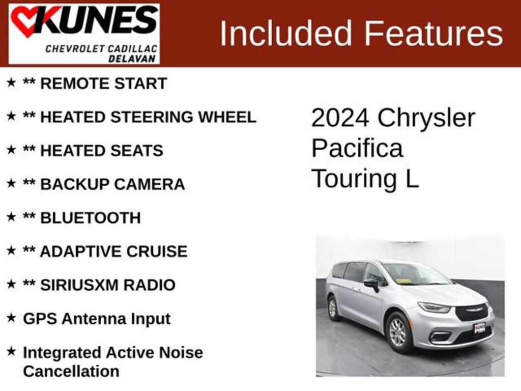 Used 2024 Chrysler Pacifica Touring L