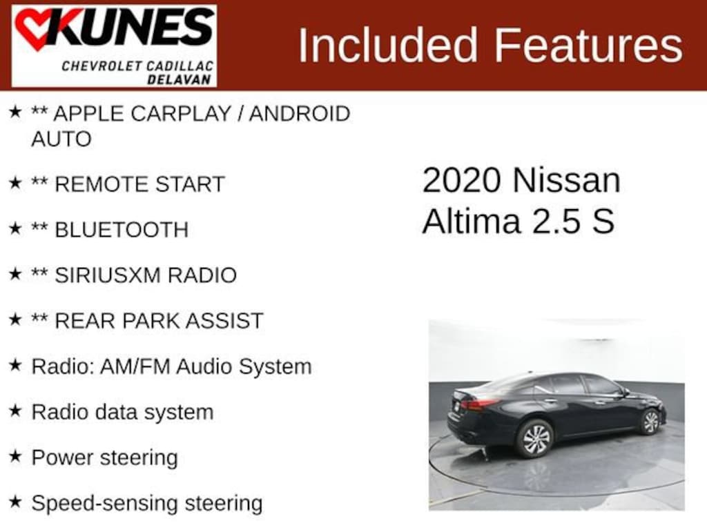 Used 2020 Nissan Altima 2.5 S