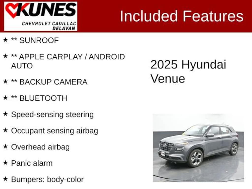 Used 2025 Hyundai Venue SEL