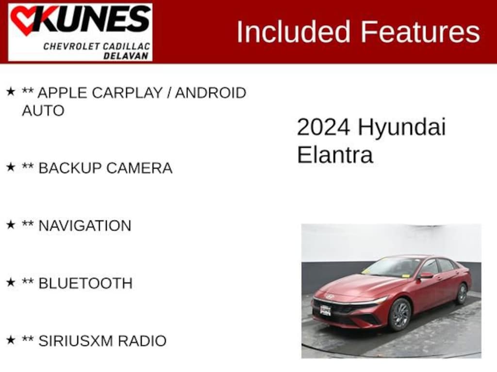 Used 2024 Hyundai Elantra SEL