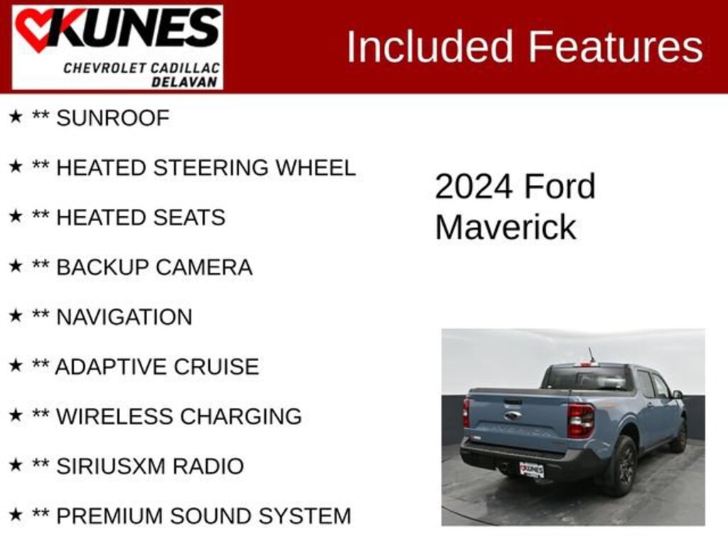Used 2024 Ford Maverick Lariat Advanced