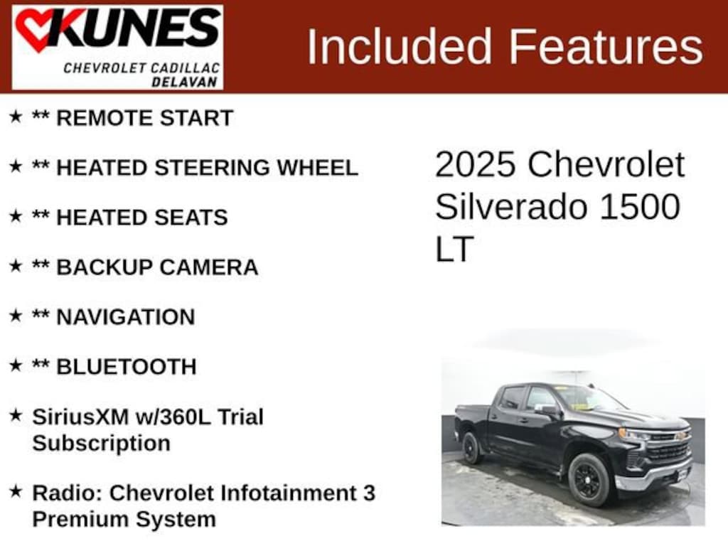 Used 2025 Chevrolet Silverado 1500 LT Truck