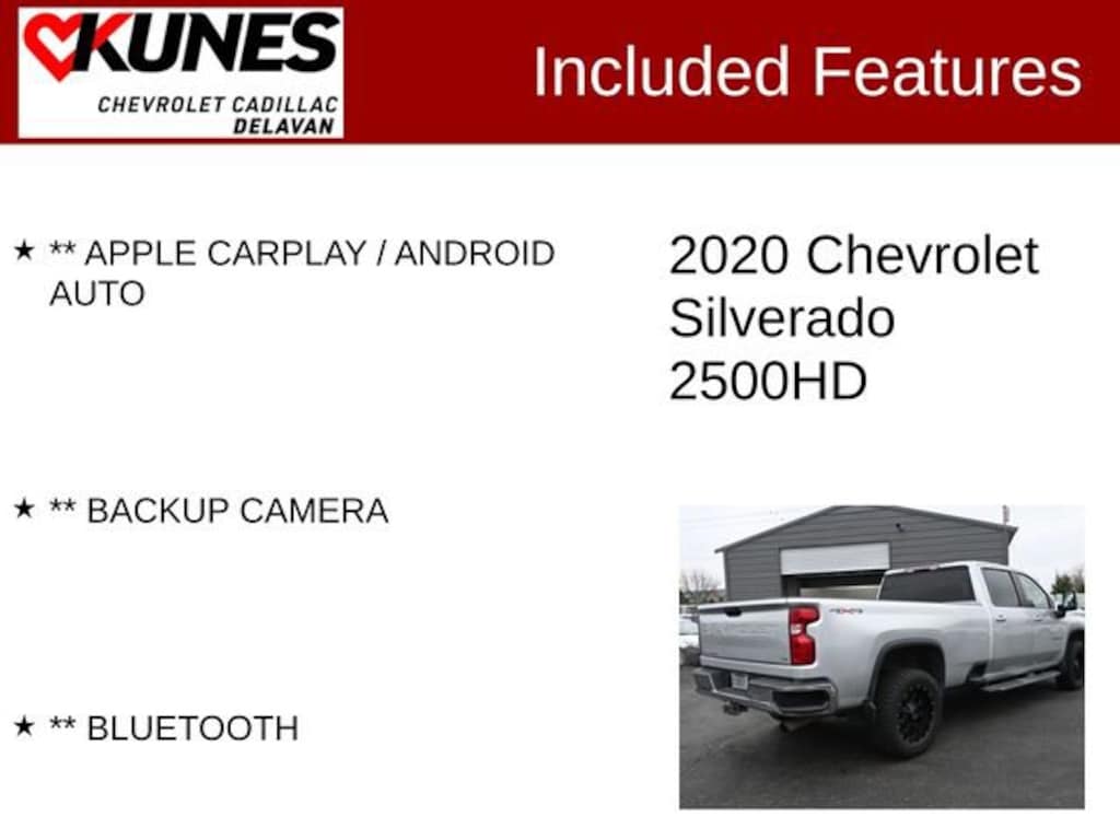 Used 2020 Chevrolet Silverado 2500 HD LT Truck