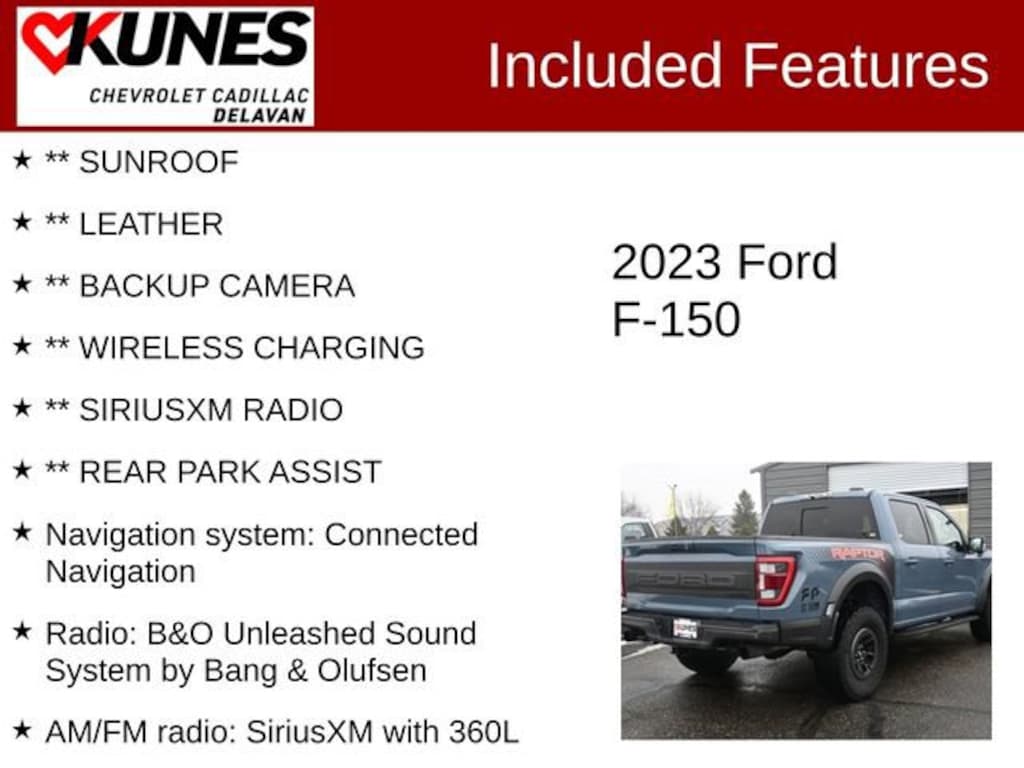 Used 2023 Ford F-150 Raptor