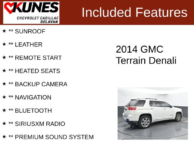 Used 2014 GMC Terrain Denali SUV