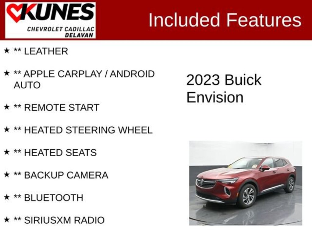 Used 2023 Buick Envision Essence SUV