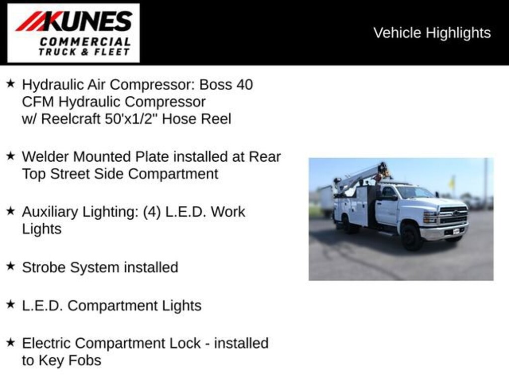 New 2024 Chevrolet Silverado 5500 HD Work Truck Truck
