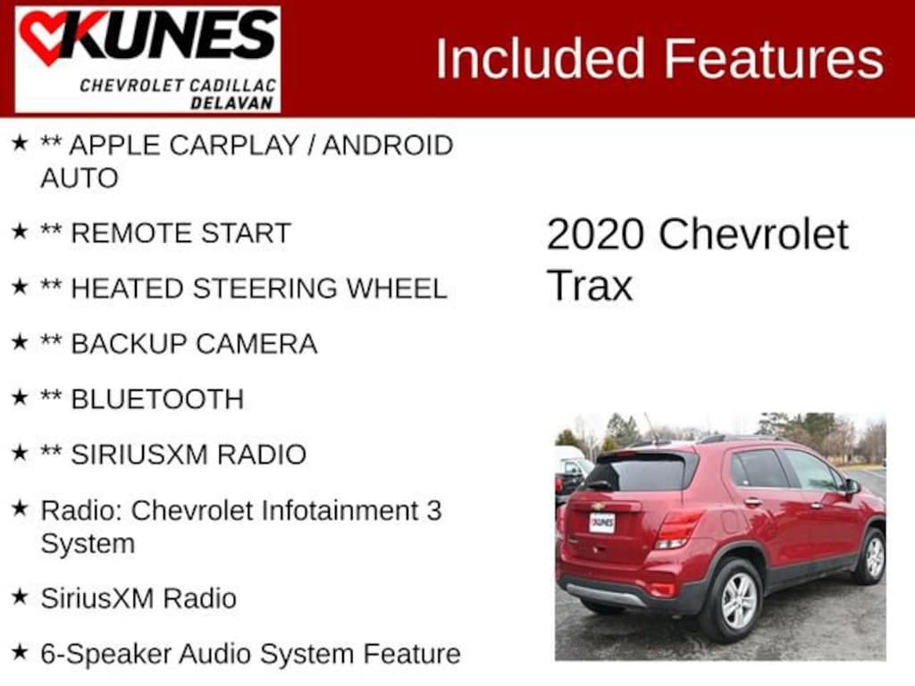 Used 2020 Chevrolet Trax LT SUV