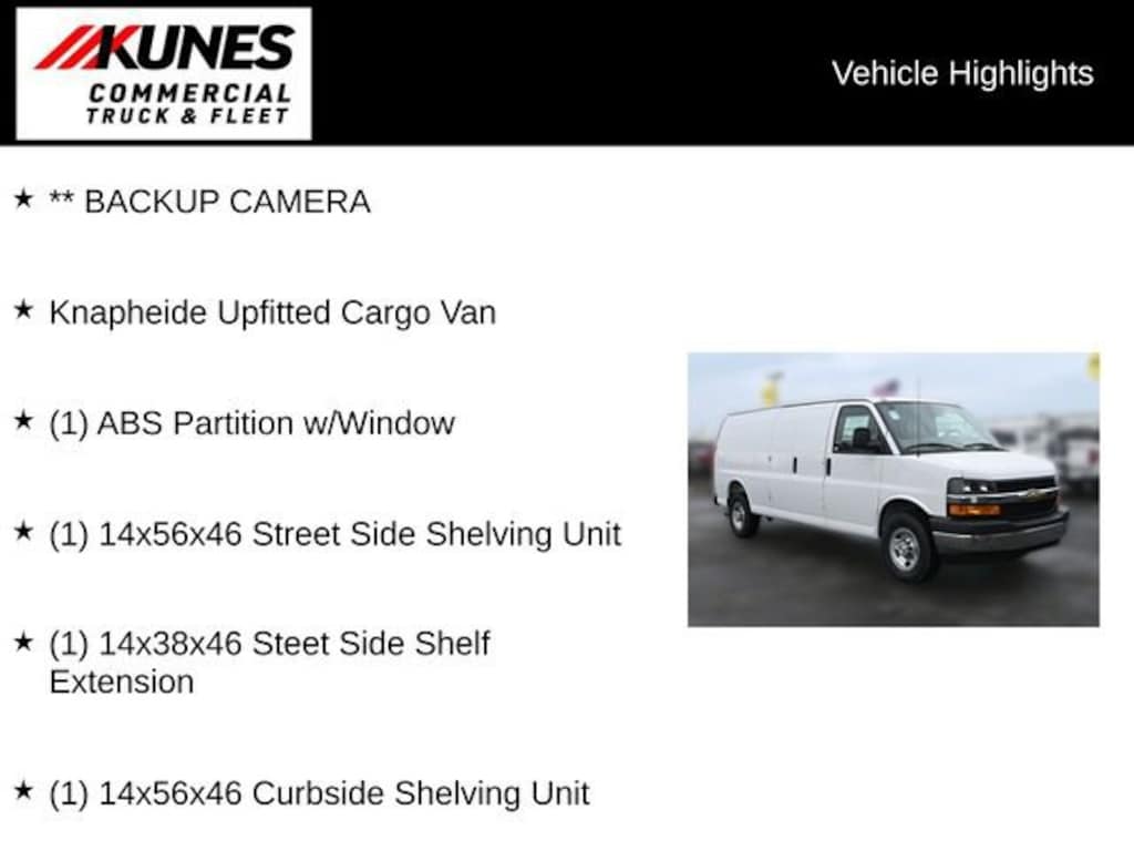 New 2026 Chevrolet Express Cargo WT Van