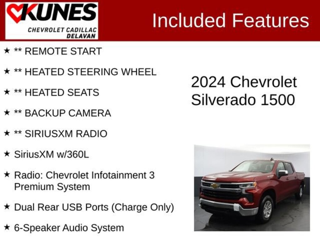 Used 2024 Chevrolet Silverado 1500 LT Truck