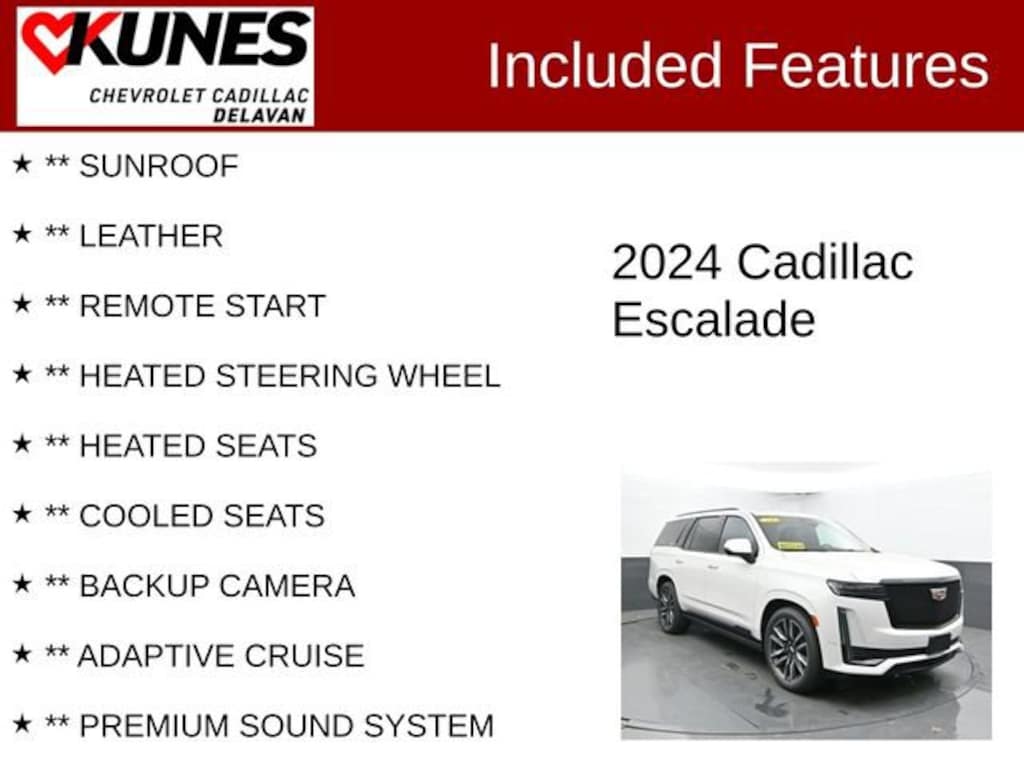 Used 2024 CADILLAC Escalade Sport Platinum SUV