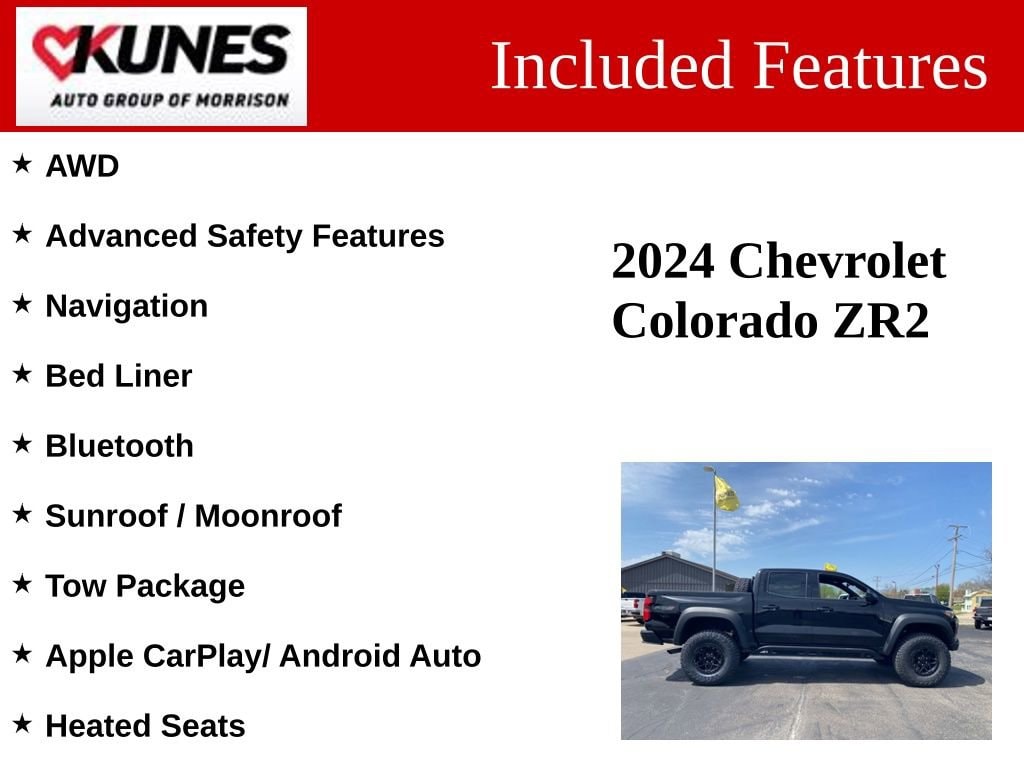 Used 2024 Chevrolet Colorado ZR2 Truck