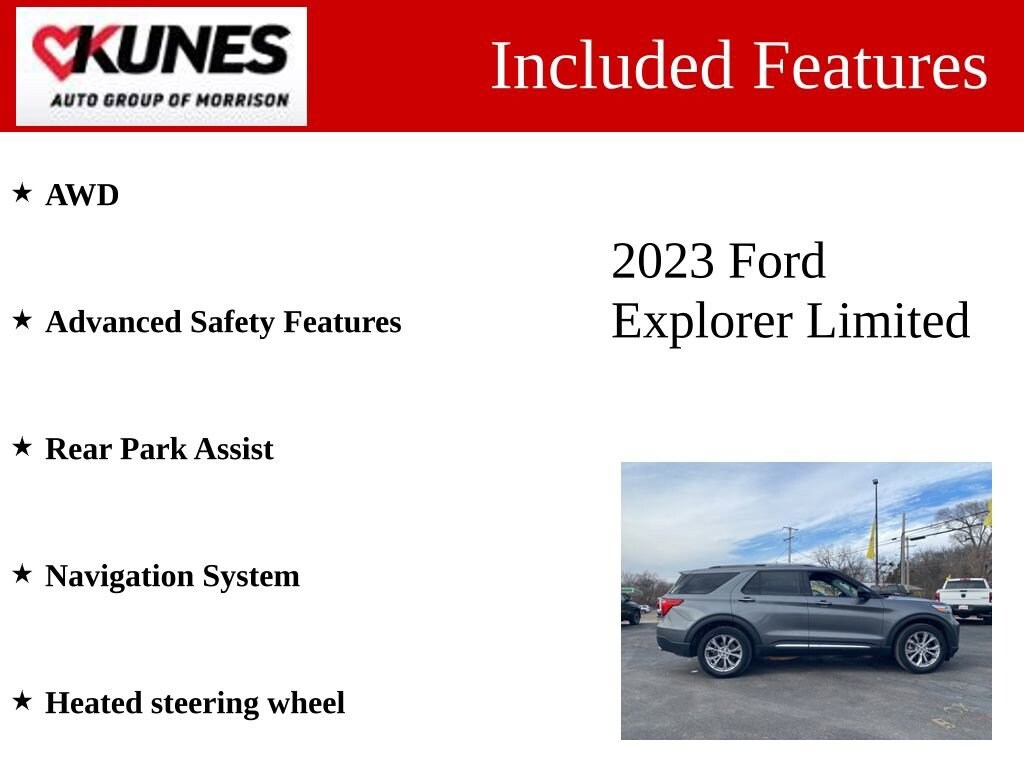 Used 2023 Ford Explorer Limited